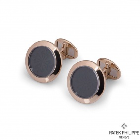 Patek Philippe Rose Gold Calatrava Cufflinks